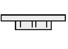 PLS95723 0.5 in. Flanged Head for TB 16 - Pack of 5