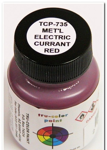 TCP735 Metallic Electric Currant Red Poly
