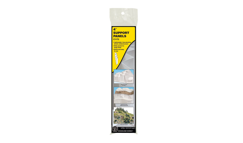 WOO1173 4 in. Support Panels - Pack of 4