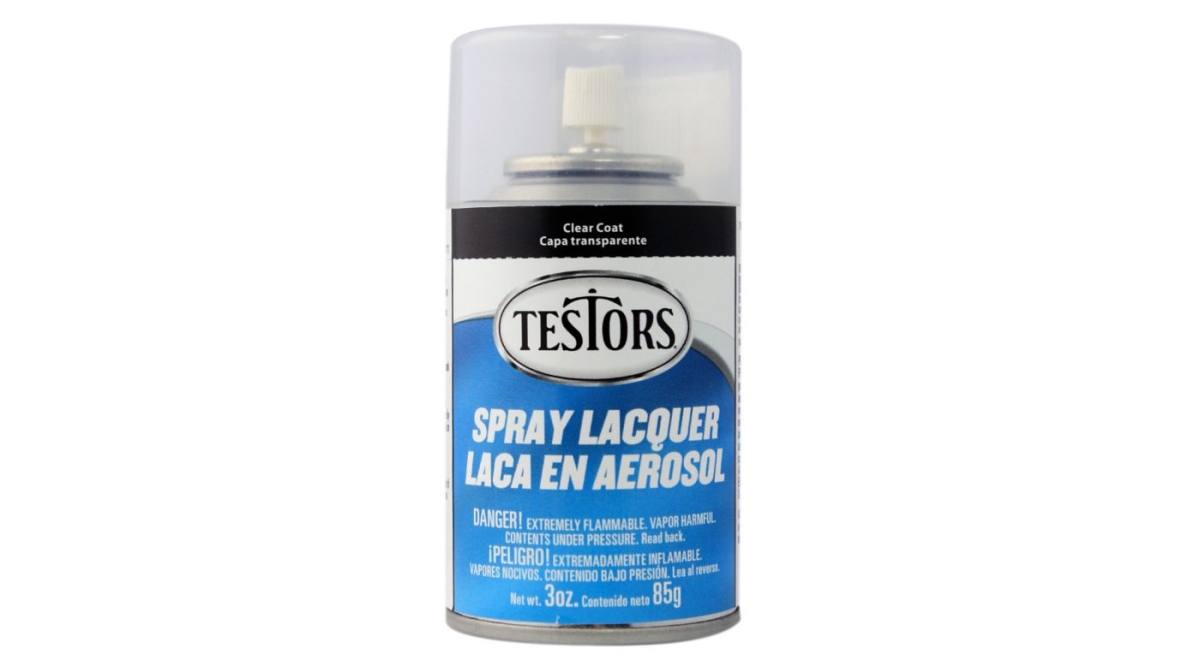 Testors Enamel Spray 3 oz, Glosscote Clear (1261T)