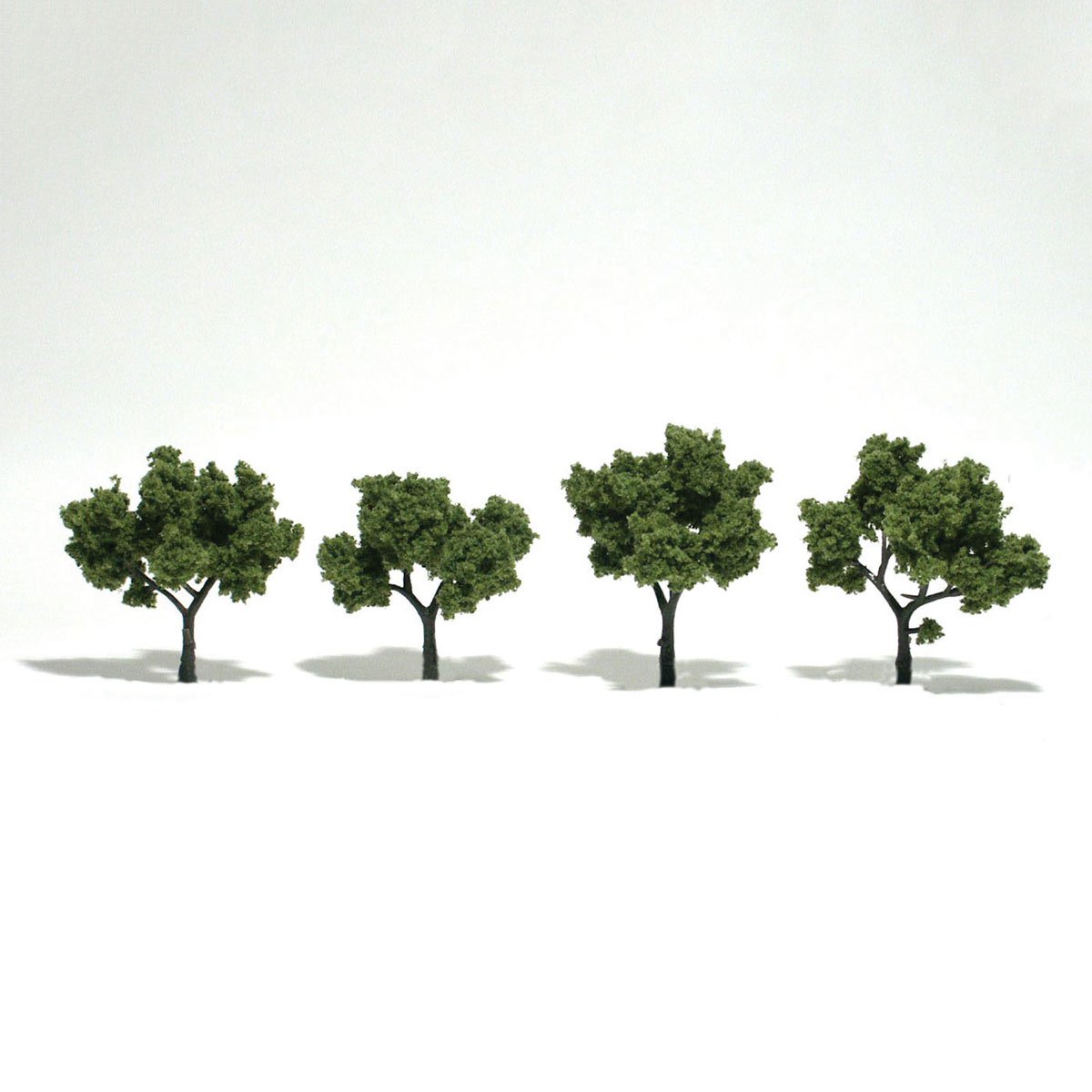 2 - 3 in. Light Green Trees