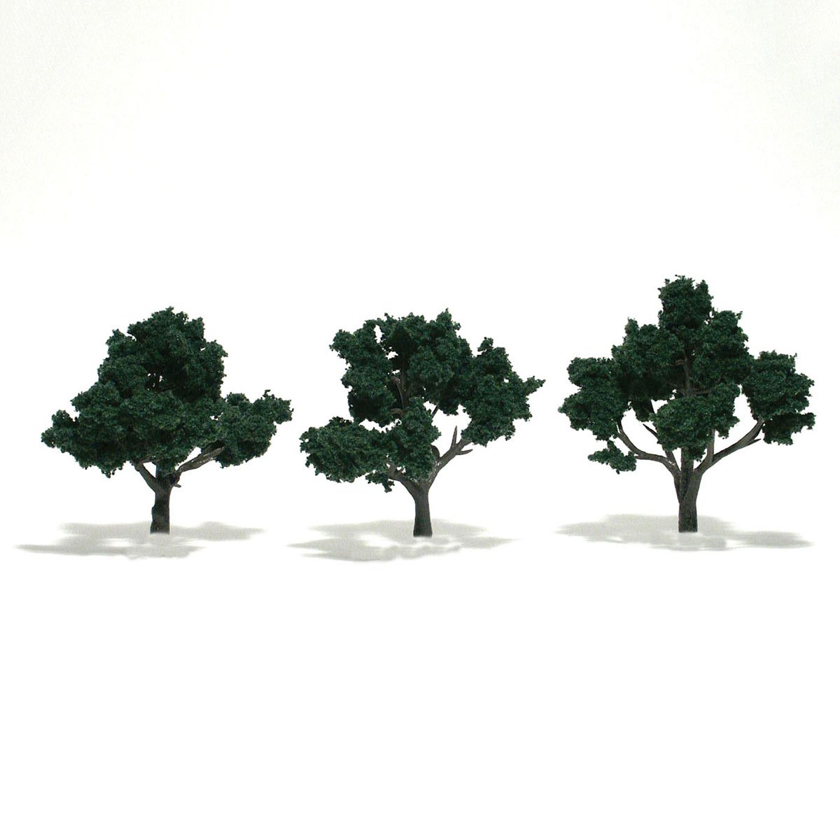 WOO1508 3 - 4 in. Dark Green - Pack of 3