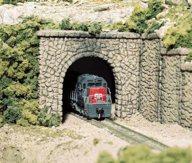 Random Stone Single Portal - N Scale, 2 Piece