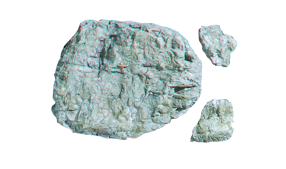 Laced Face Rock Mold