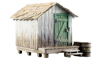 Wood Shack Built - Ready N - Scale