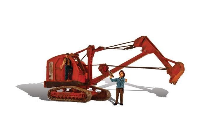 WOO5566 HO Backhoe