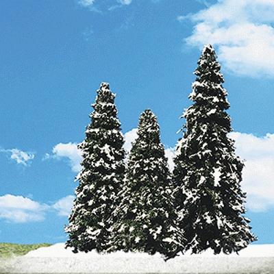 WOO3567 2.5 - 4 in. Classic Trees Snow Dusted