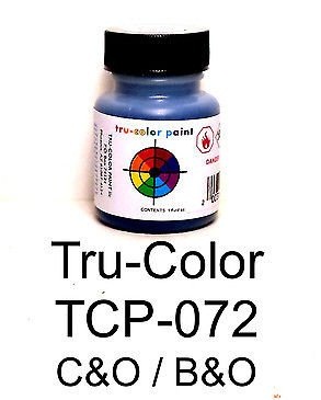 1 oz Chesapeake & Baltimore & Ohio Blue Paint