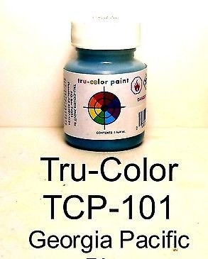 TCP101 Georgia Pacific Railway Blue Paint Bottle