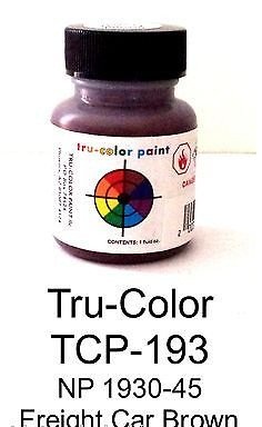 TCP193 Freight Car Brown Np 1930 - 1945