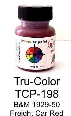 TCP198 Freight Car Red Boston & Maine 1925 - 1950