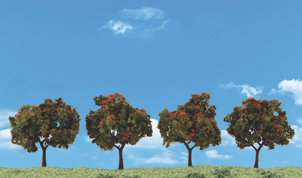 2-3 in. Apple Trees - Pack of 4