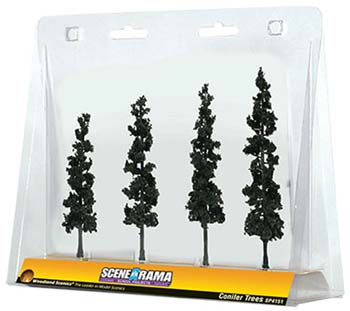JTT92134 10.25 - 2.8 in Conifer, Pack of 6
