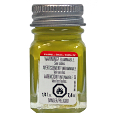 Testors Zinc Chromate Flat Enamel Paint 1/4 oz (1184TT)