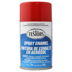 TES1203T Red - Gloss Spary Enamel Paint