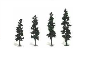 4 x 6 in. Realistic Tree Kit Pines Conifer Green