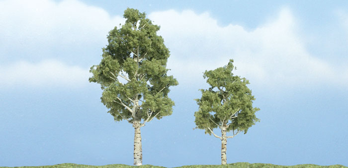 WOO1612 2.75 x 2.25 in. Aspen Tree