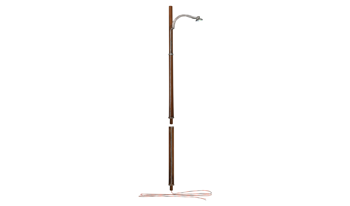 O Wooden Pole Street Lights