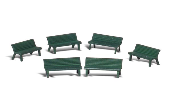 WOO2181 N Park Benches