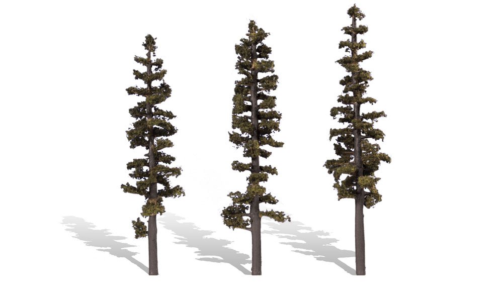 WOO3563 7 x 8 in. Standing Timber, 3 Piece