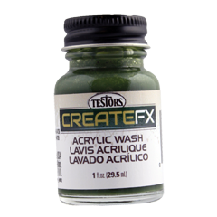 TES79407 FX Acrylic Wash Olive Green
