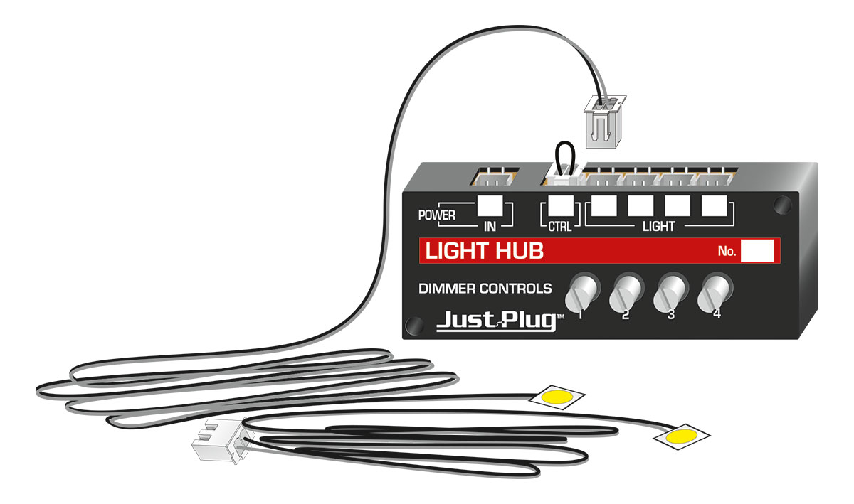 WOO5700 Lights & Hub Set- Warm