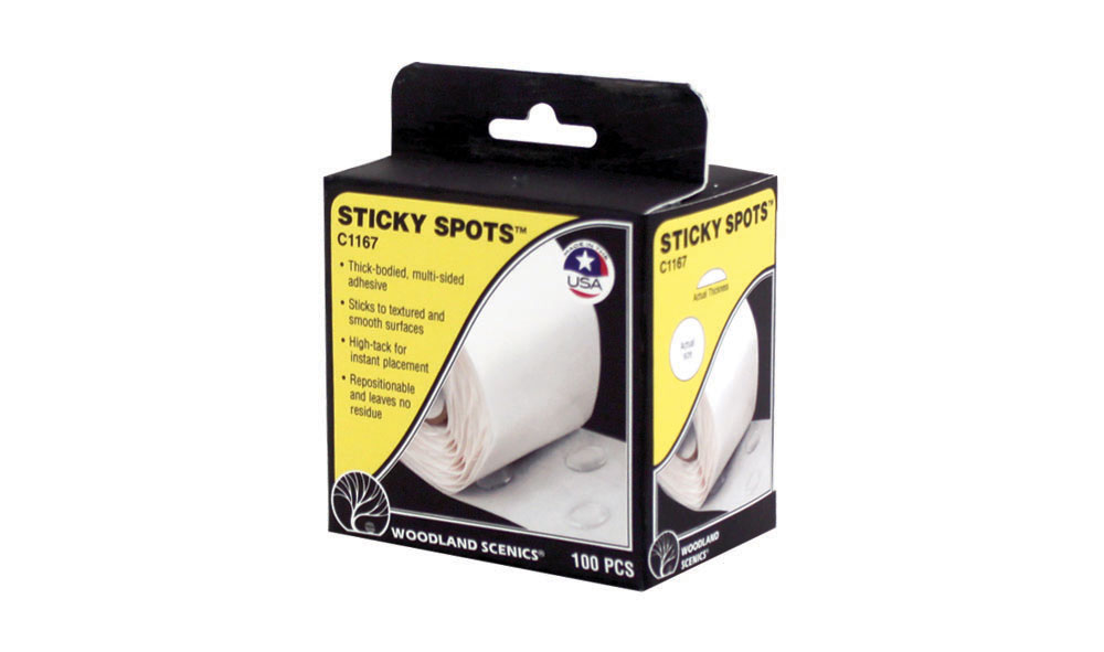 WOO1167 Sticky Spots - Pack of 100
