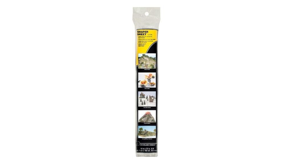 Shaper Sheet - 18 x 72 in. - White