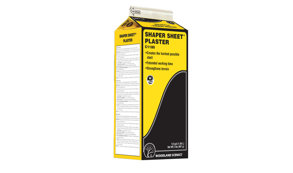 WOO1180 Shaper Sheet Plaster