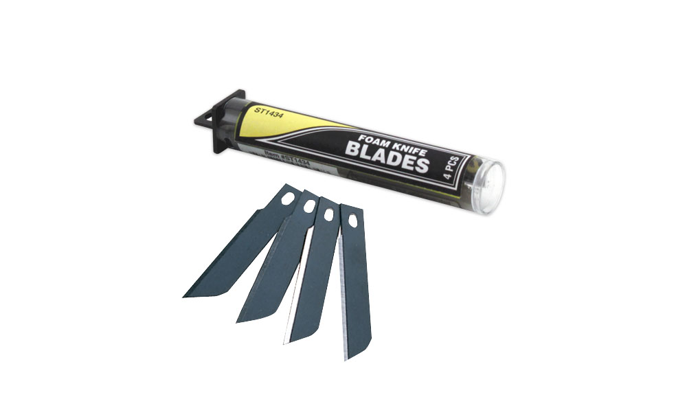 WOO1434 Foam Knife Blades - Pack of 4
