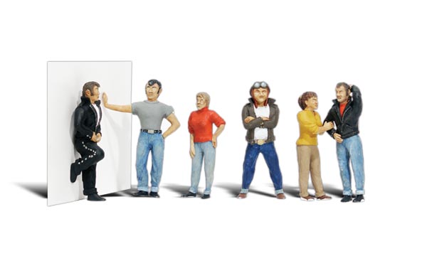 WOO2136 Rebels - N Scale, 6 Piece