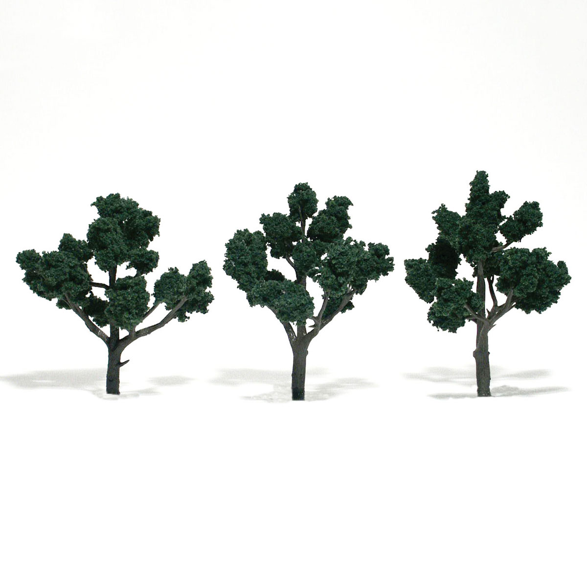 4 - 5 in. Dark Green - Pack of 3