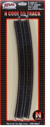 Picture of Atlas Track ATL2028 21.25 in. Radius Full Curve NS