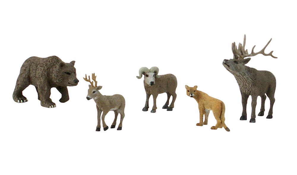 WOO4449 North American Wildlife Scene Setters