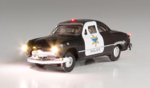 WOO5613 N Just Plug Police Car