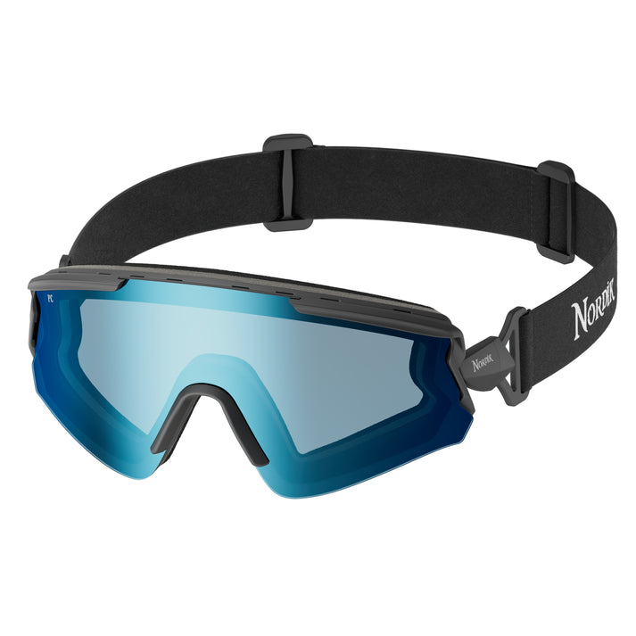 N-500-B401YC Ragnar 2-in-1 Goggle Plus Sunglass for Unisex - Blue