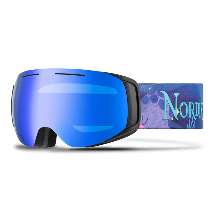 N-181C-B4004 Loki Snow Goggles Plus Bonus Lens for Unisex - Blue