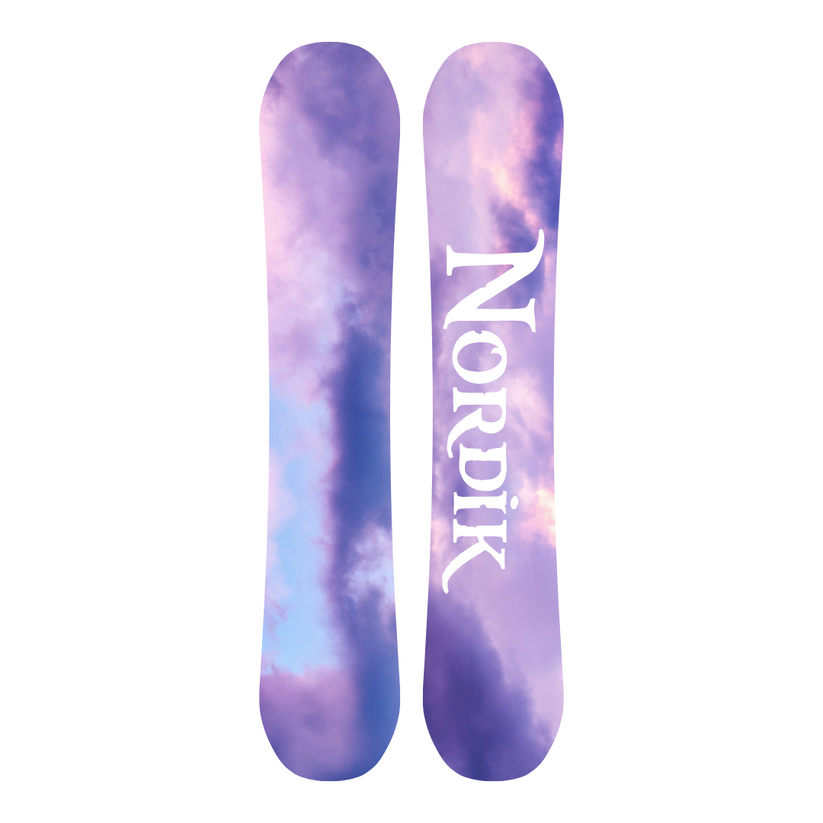 Picture of Nordik NS1-PS145 SKIes Snowboard for Unisex - Purple - One Size