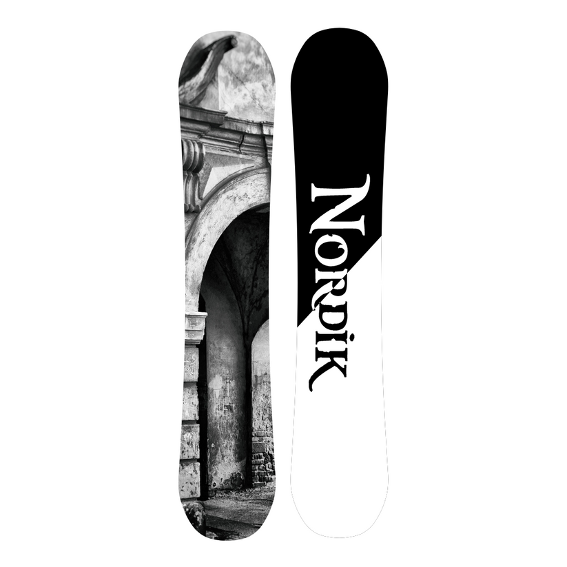 Picture of Nordik NS1-TA155 Triumphal Arch Snowboard for Unisex - Black - One Size