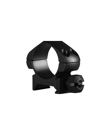 Hawke Sport Optics Precision Steel 1-inch Riflescope Rings 2-Piece Set for Weaver Rail (Low Height)