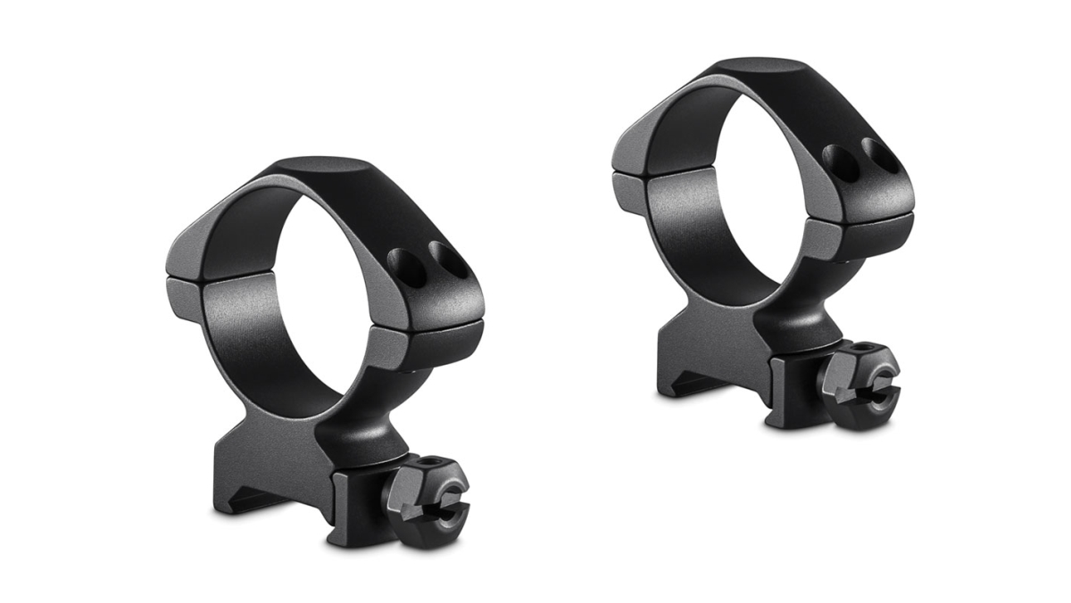 Hawke Sport Optics 23020 34 mm Low Precision Steel Rings Weaver with Nut - Black, 2 Piece