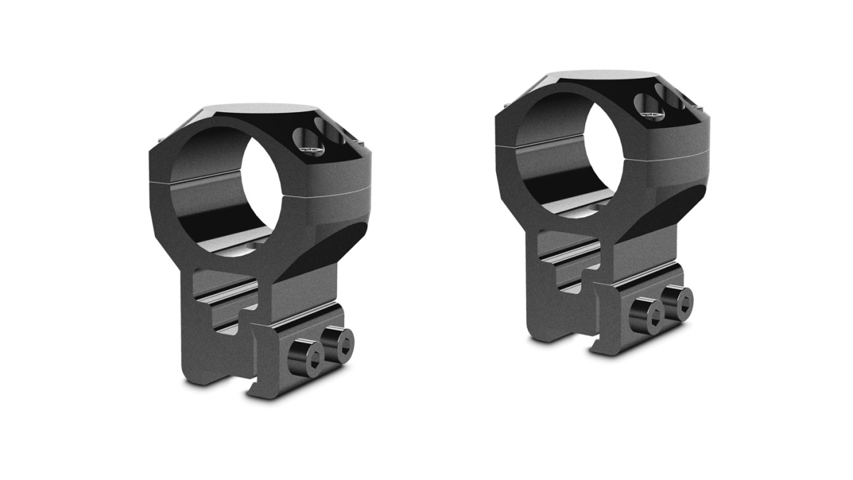 Hawke Sport Optics 24103 1 in. Extra High Dovetail Tactical Ring Mounts - Black, 2 Piece