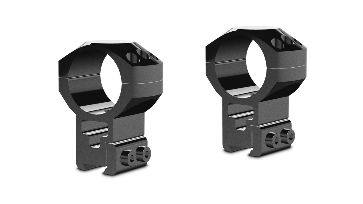 Hawke Sport Optics 24108 30 mm Extra High Dovetail Tactical Ring Mounts - Black, 2 Piece