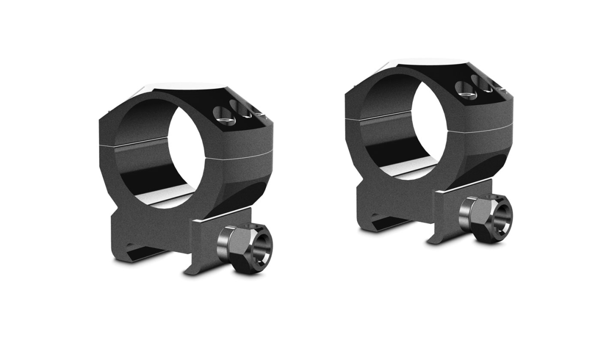 Hawke Sport Optics 24116 30 mm Medium Weaver Tactical Ring Mounts - Black, 2 Piece