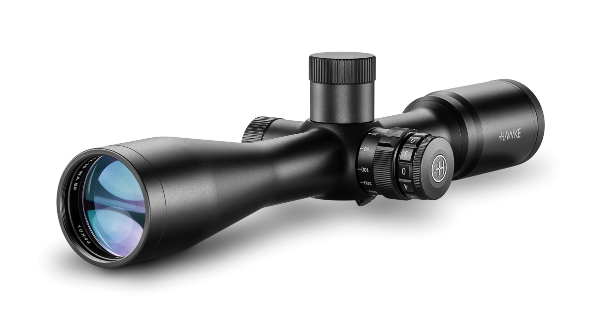 Hawke Sport Optics 13305 30 SF 44 mm 10x Airmax Scope - 30 mm AMX IR Reticle