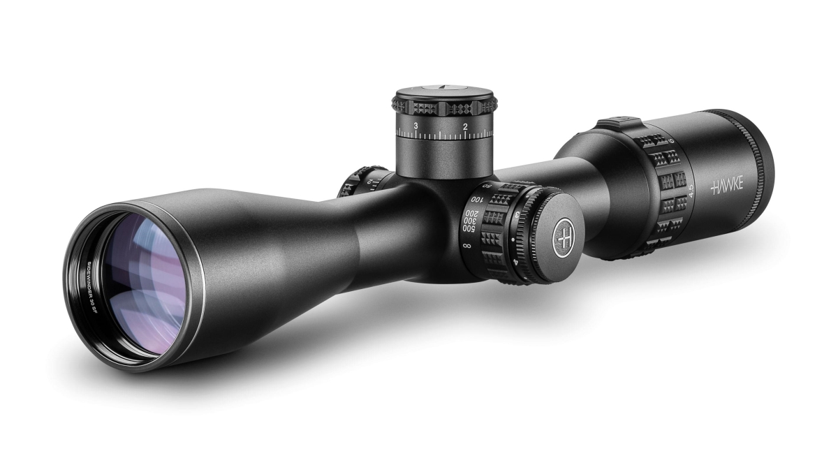 Hawke Sport Optics 17140 44 mm 4.5-14x 30-SF Sidewinder - 10x 0.5 Half Mil Reticle