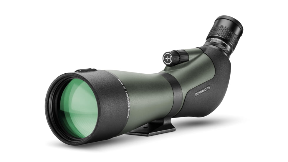 Hawke Sport Optics 56203 Endurance ED Endurance ED 25-75x85 Spotting Scope, Black & Green