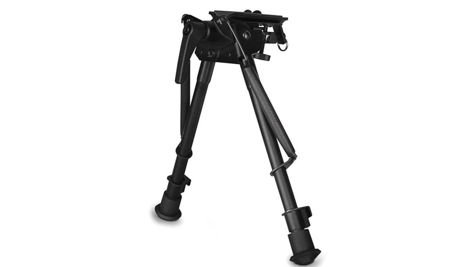 Hawke Sport Optics 70011 9-13 in. Swivel & Tilt with Lever Bipod, Anodized Black