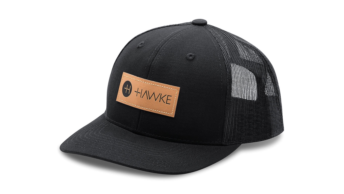 Hawke Sport Optics 99305 Black Mesh Snapback Cap - One Size