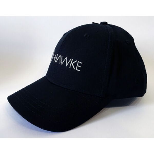 Hawke Sport Optics 99361 Uni-Sex Ripstop Cotton Baseball Cap, Black - One Size